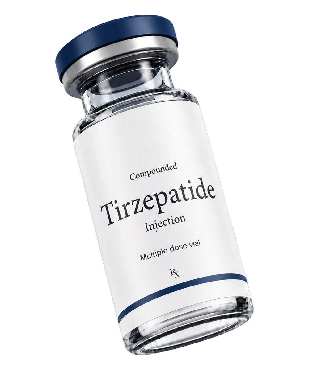 Compounded Tirzepatide vial
