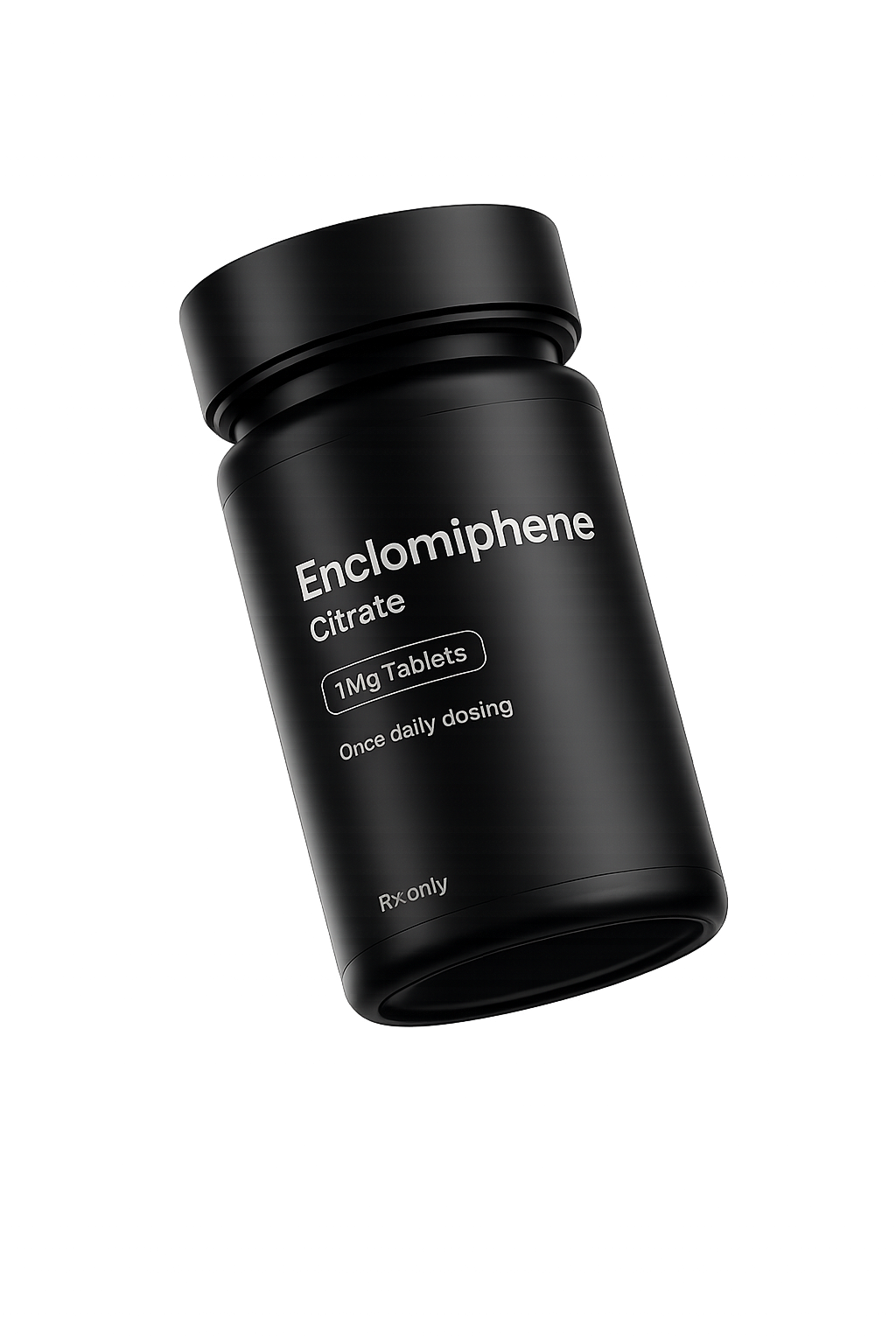 Enclomiphene pill bottle